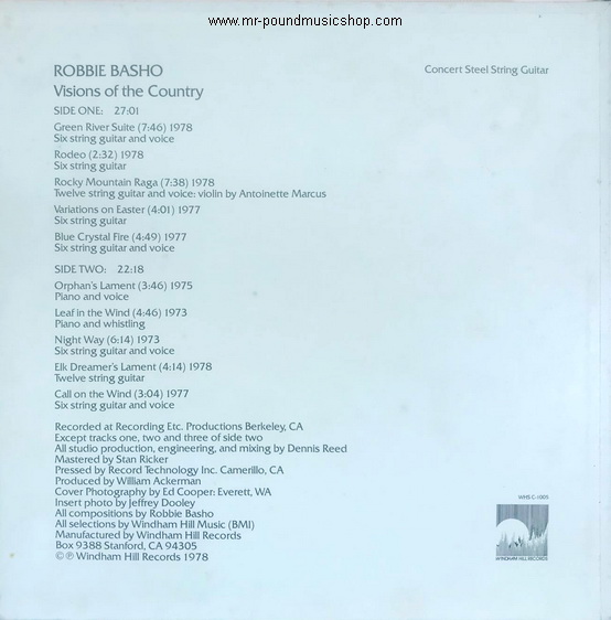 Robbie Basho - Visions Of The Country