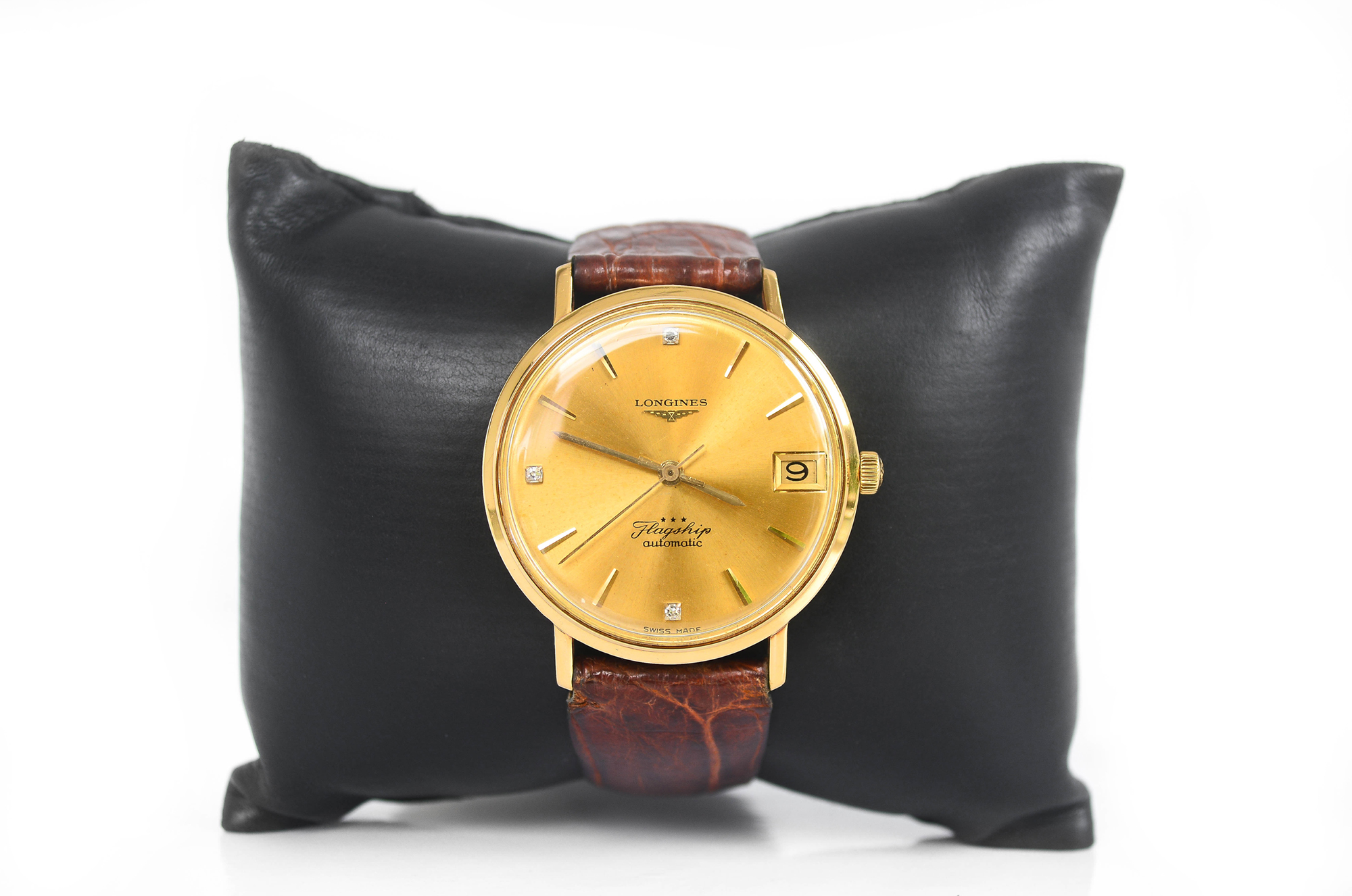 Longines Flagship Date Automatic Diamond 18K