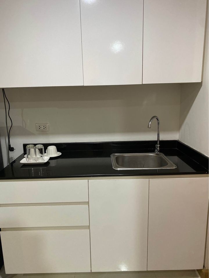 ขาย / ให้เช่าคอนโด Swift Condominium (สวิฟท์ คอนโดมิเนียม) 1 ห้องนอน 29 ตรม. ชั้น 8 ใกล้ม.เอแบคบางนา ห้องแต่งครบพร้อมอยุ่