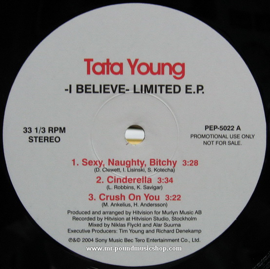 Tata Young - I Believe - Limited E.P.
