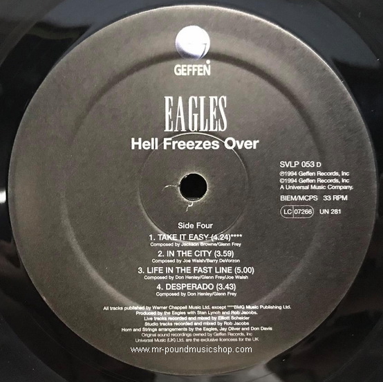 Eagles - Hell Freezes Over