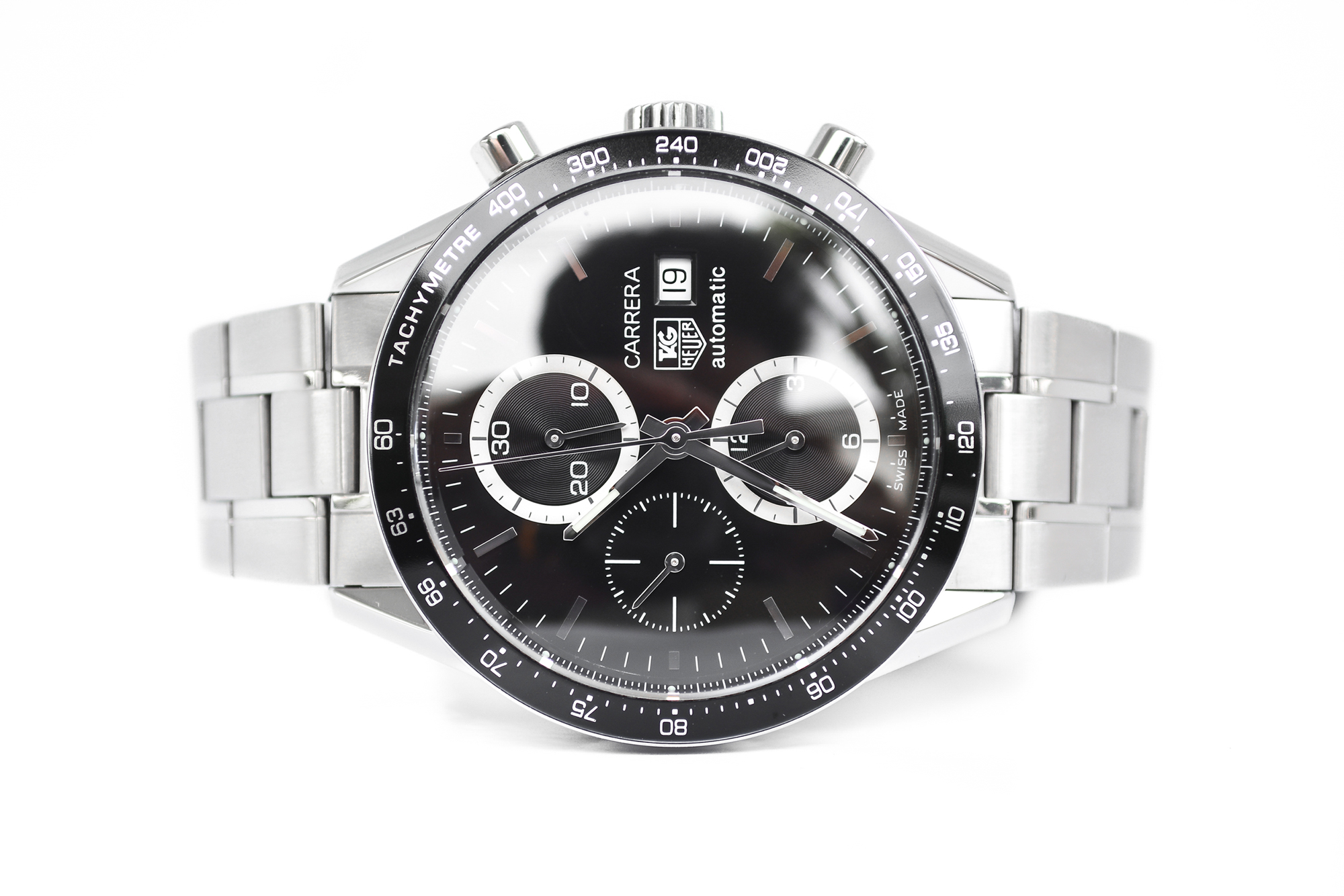 Tag Heuer Carrera Calibre 16 Automatic Chronograph หน้าดำ (Sold)
