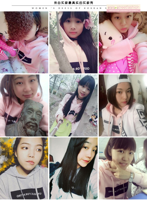 เสื้อกันหนาวฮู้ดดี้ แฟชั่นเกาหลี สีเทา น่ารักมากจ้า ผ้าเนื้อไม่หนาใส่ในไทยได้จ้า พร้อมส่ง งานจริงในภาพสุดท้าย สีเทา