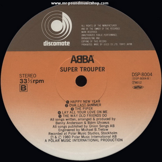 ABBA - Super Trouper