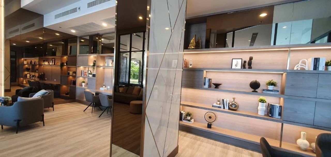 ให้เช่าร้านค้า Shop ที่หน้า lobby คอนโดศุภาลัย พรีเมียร์ เจริญนคร Supalai Premier Charoen Nakhon ห้องเลขที่ 198/1 (แบบ Money Maker) 32 ตรม.