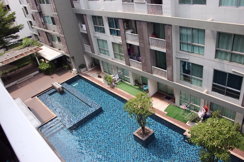 ขายคอนโดเอสเปซ ไอดี อโศก-ดินแดง 1 ห้องนอน 1 ห้องน้ำ พื้นที่ 35 ตร.ม ตึกซี ชั้น 5 ห้อง 610/90 เงียบเหมาะแก่การพักผ่อน