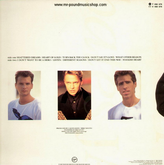 Johnny Hates Jazz -Turn Back The Clock