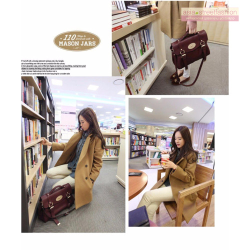 S-4XL เสื้อโค้ทกันหนาว สไตล์เกาหลี ทรงเรียบง่าย ทรงยาว ดูดี ผ้าวูลผสมบุซับในกันลม จะใส่คลุม หรือใส่เป็นโค้ทก้สวยเก๋ พร้อมส่งจ้า น้ำตาล XL