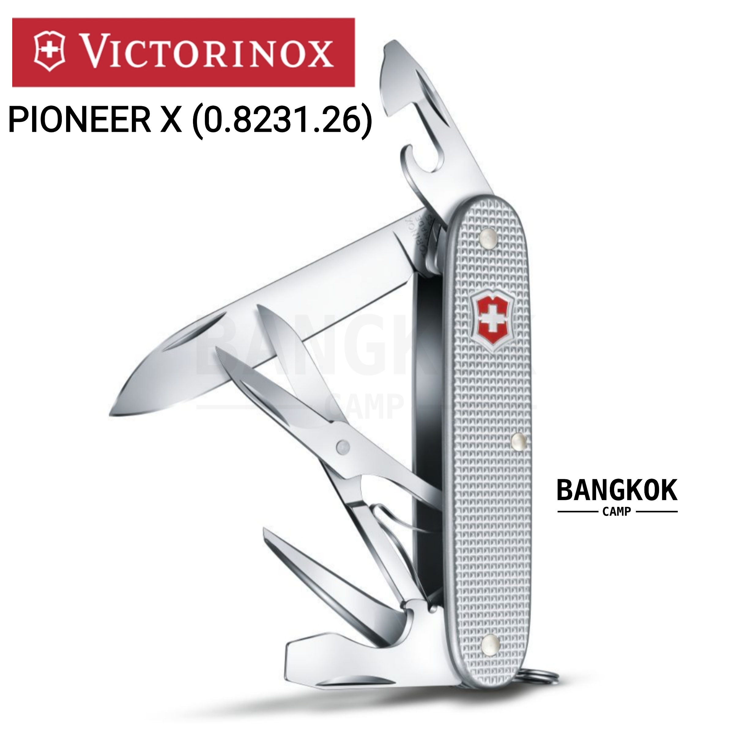 Victorinox Pioneer X Alox in silver - 0.8231.26