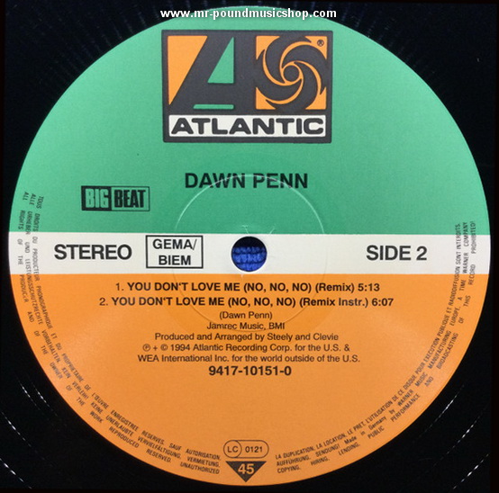 Dawn Penn - You Don't Love Me (No, No, No)