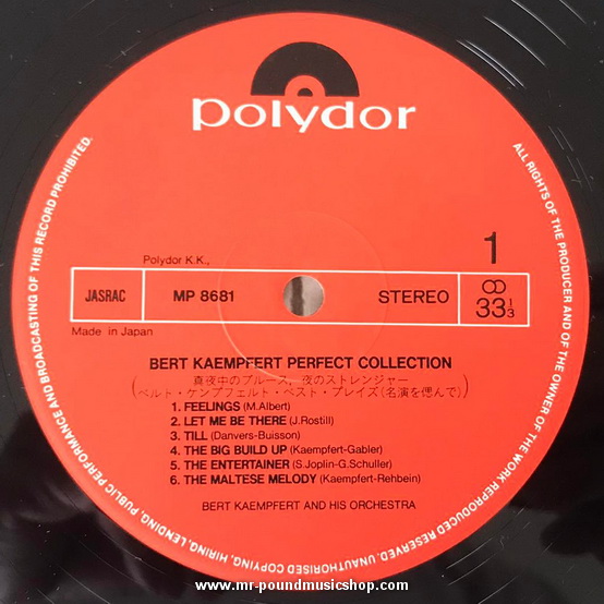 Bert Kaempfert And His Orchestra - Perfect Collection