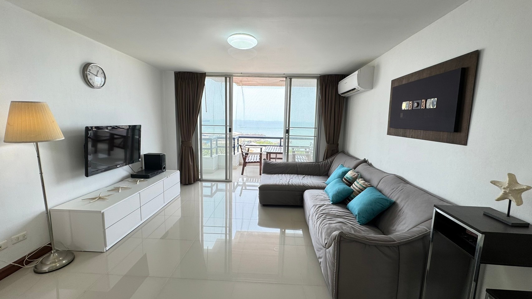 ให้เช่าคอนโด Rama Harbour view condo (รามา ฮาร์เบอร์ วิว คอนโด) ชั้น 1 วิวทะเล 2 ห้องนอน 2 ห้องน้ำ