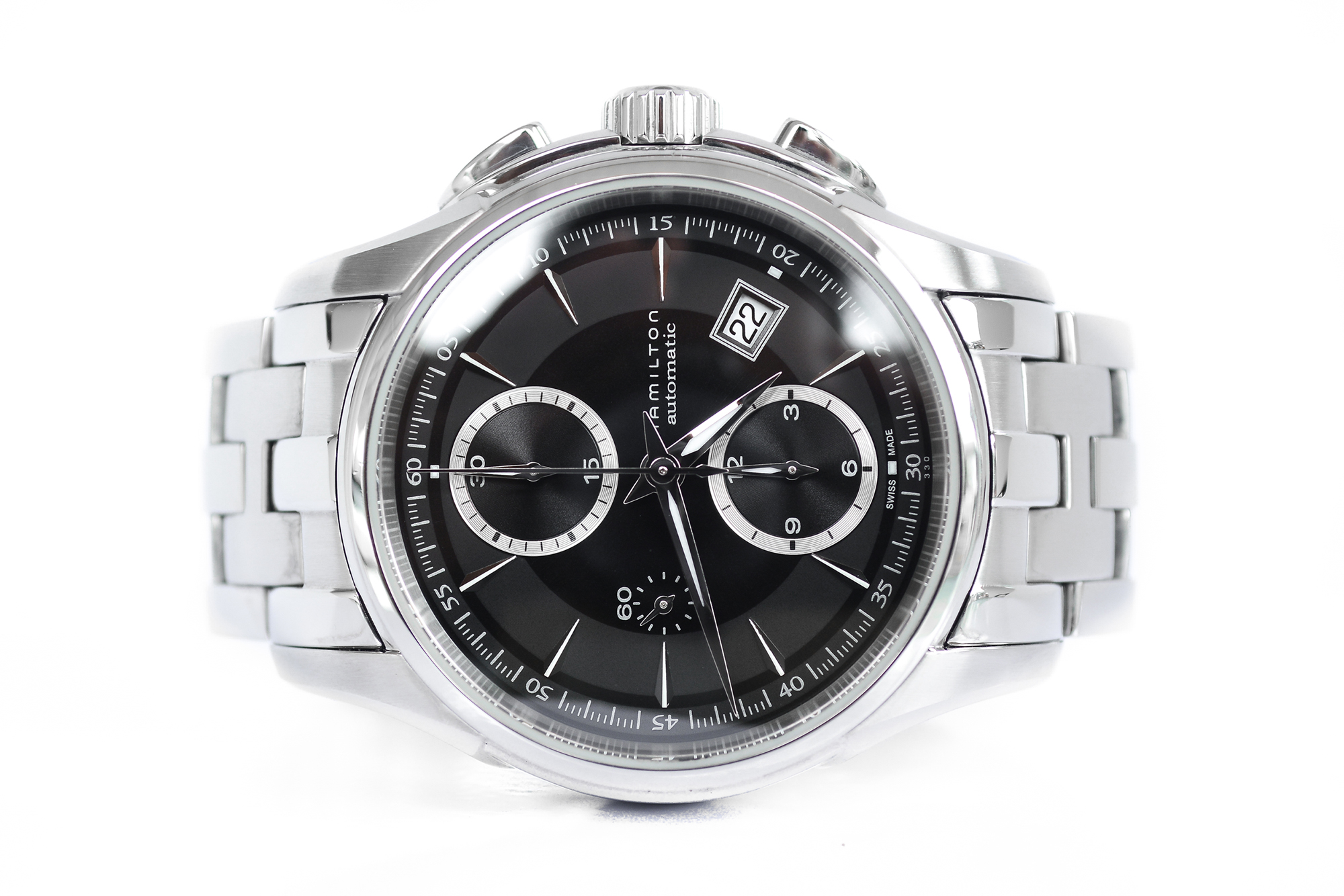 Hamilton Jazzmaster Automatic Chronograph หน้าดำ (Sold)