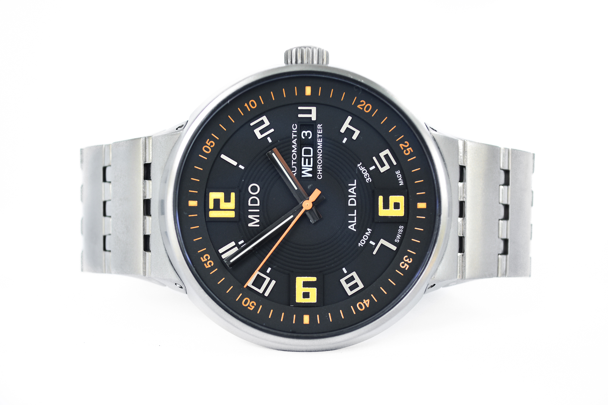 Mido All Dial Chronometer รุ่น M8340.8.D8.11 Titanium (Sold)