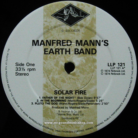 Manfred Mann's Earth Band - Solar Fire