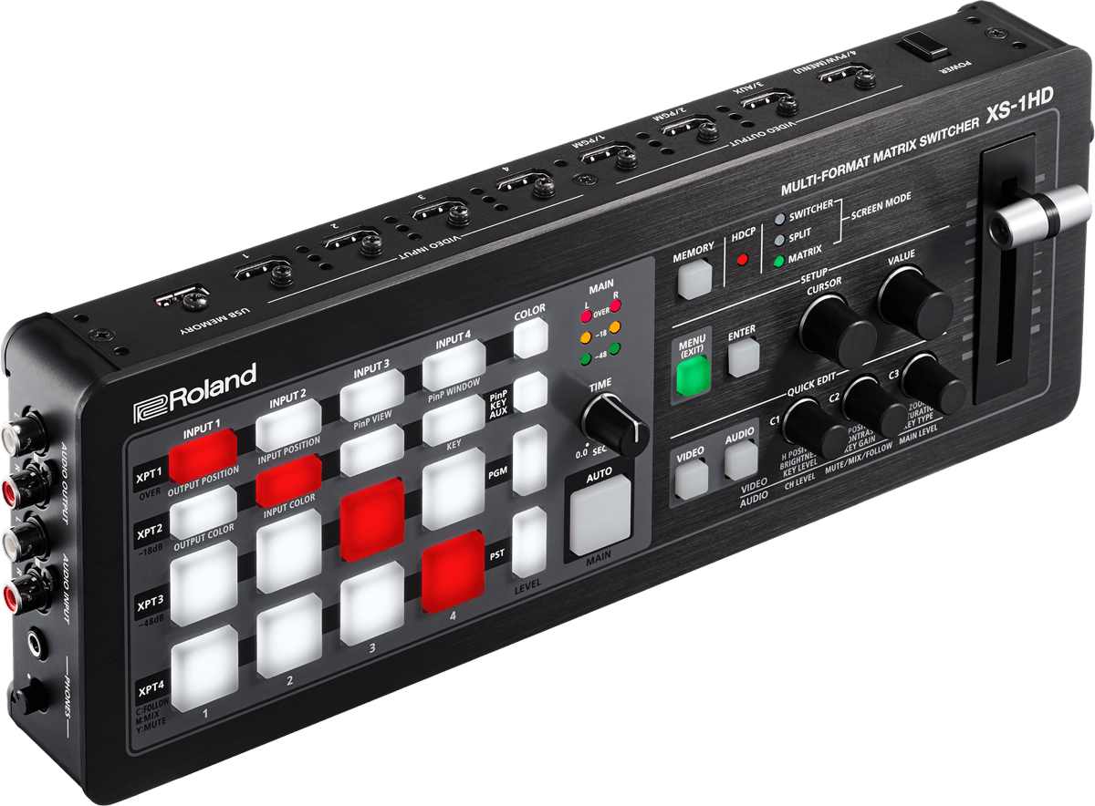 Roland XS-1HD MULTI-FORMAT MATRIX SWITCHER