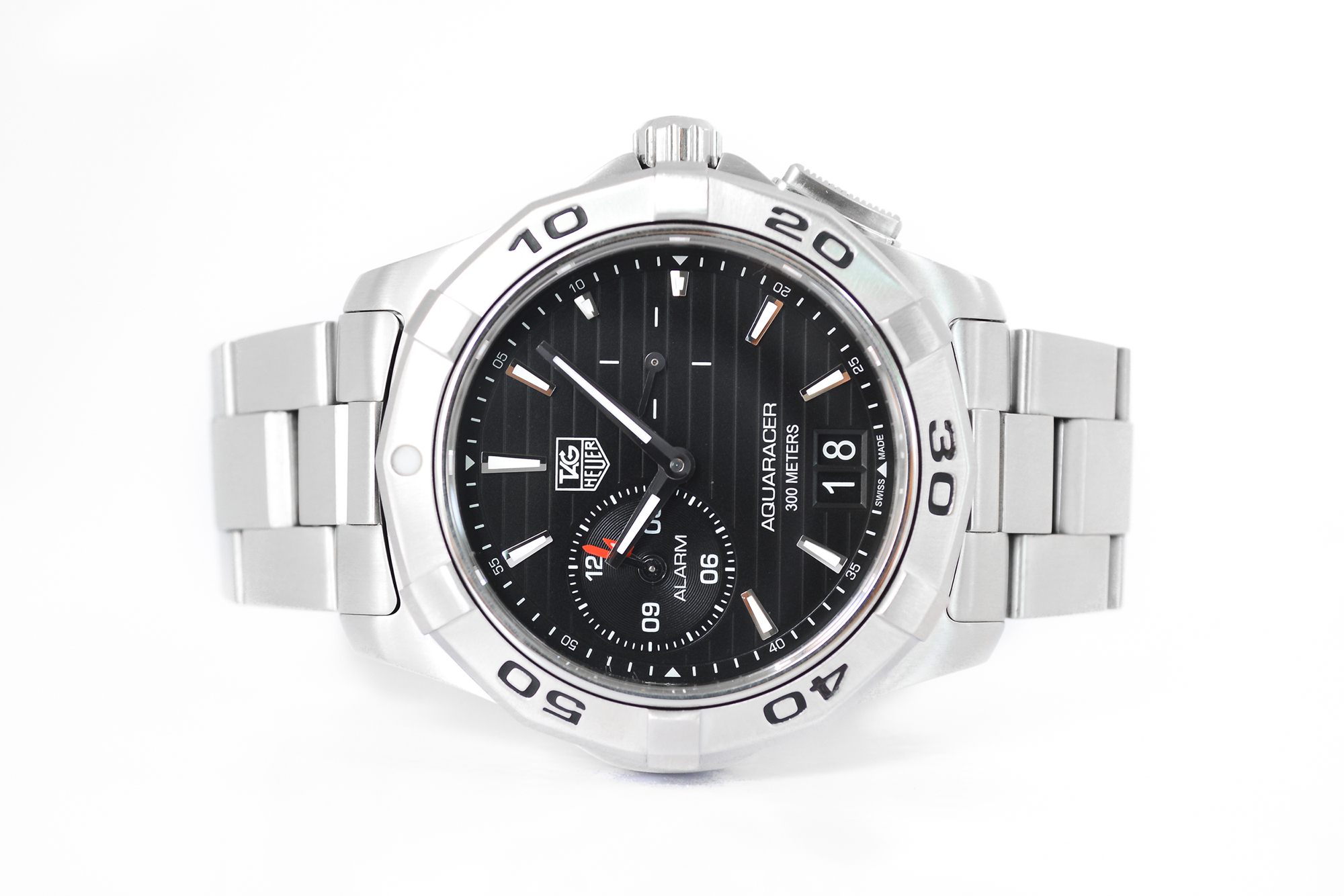 Tag Heuer Aquaracer Alarm King Size หน้าดำ (Sold)