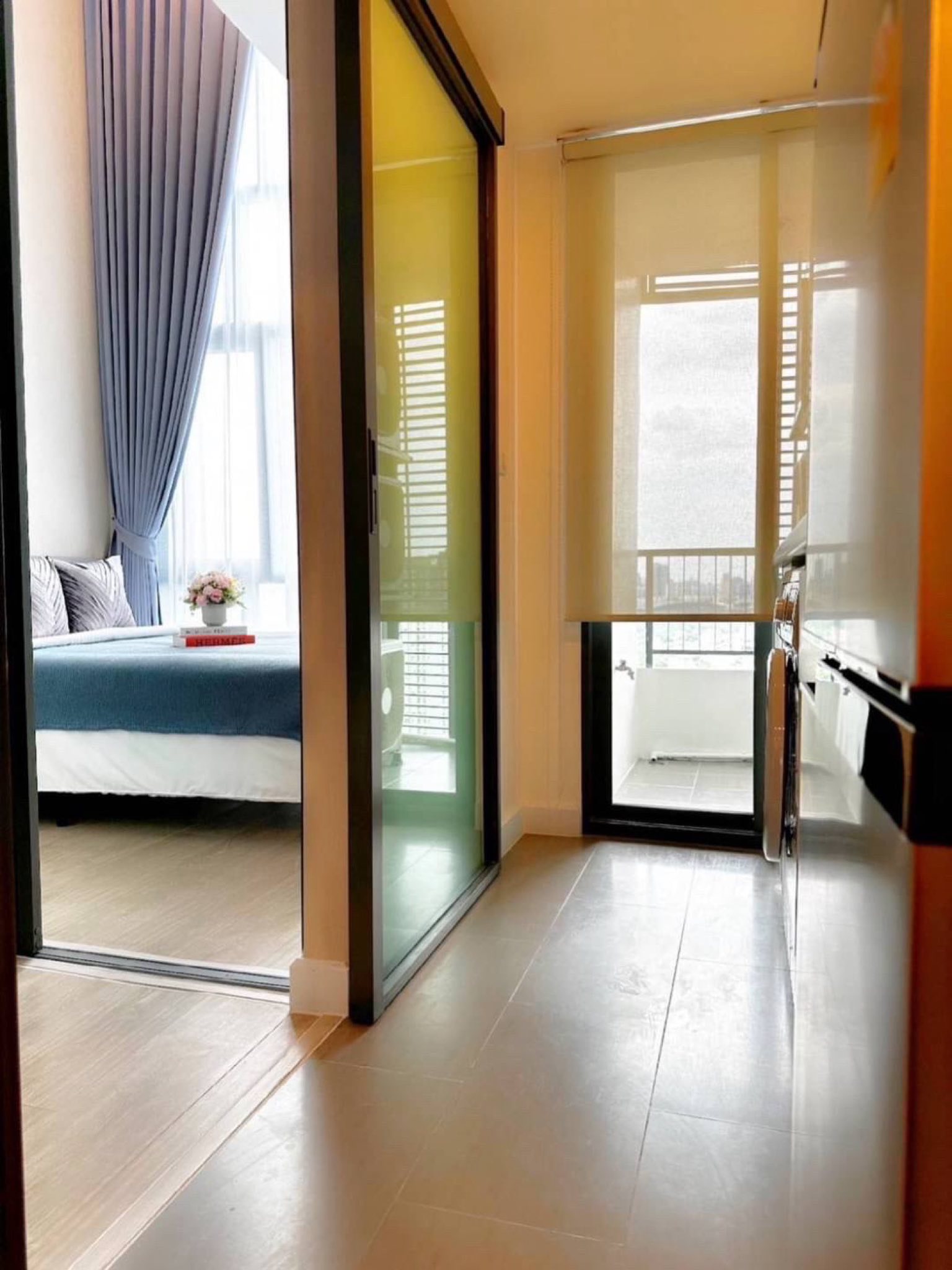 ปล่อยเช่า คอนโด เมโทรสกาย ประชาชื่น (Metro Sky Prachachuen) ภาพถ่ายจากห้องจริง สภาพห้องตามรูป