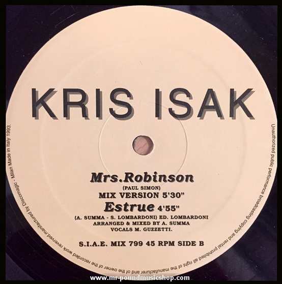 Kris Isak - Mrs. Robinson