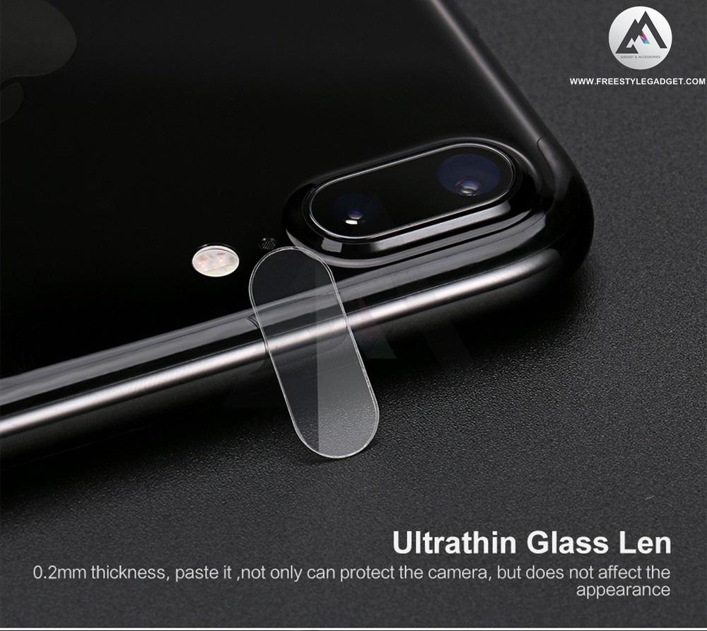 USAMS Camera Lens Glass 9H - ฟิล์มกระจกนิรภัยกันรอยเลนส์กล้อง