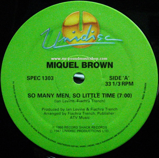 Miquel Brown - So Many Men, So Little Time