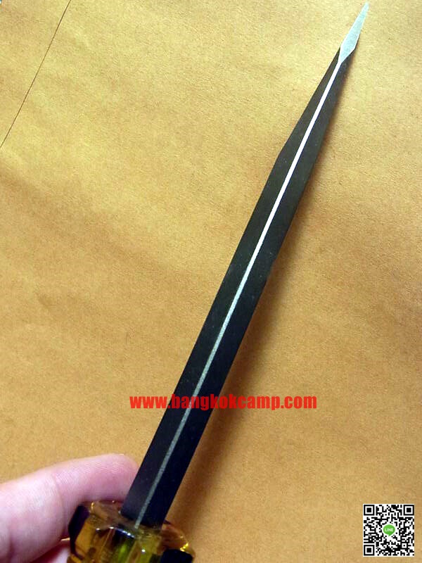 ไขควง อเมริกา GREAT NECK ขนาด6นิ้ว ก้านเหลียม Made in USA. ใหม่เก่าเก็บ