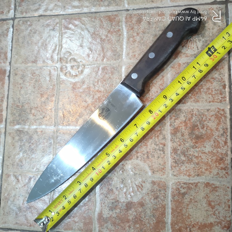 มีดเชฟ/มีดครัว VICTORINOX 5.2000.20 ROSEWOOD CHEFS 20cm. (5.2000.20) Made in Switzerland ใหม่ แท้