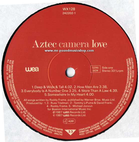 Aztec Camera - Love