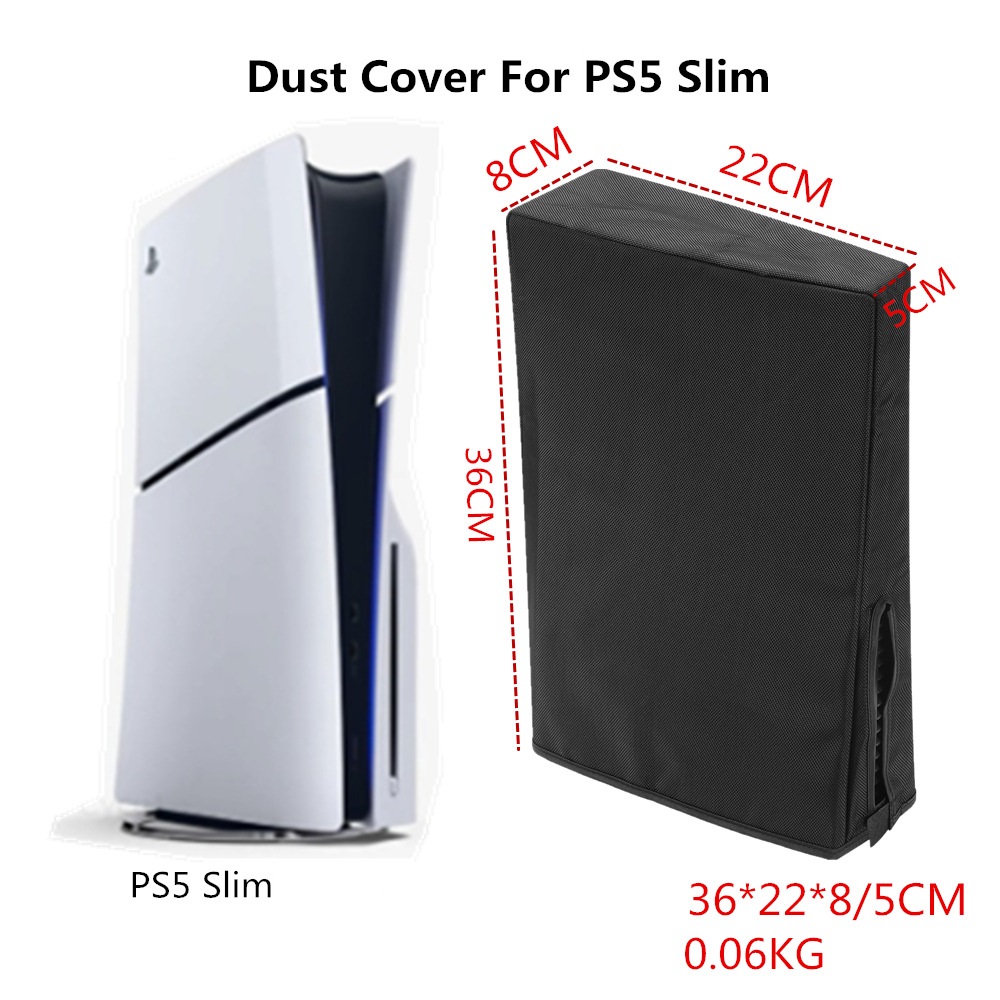 ผ้าคุมเครื่องกันฝุ่น PS5 Slim (2023) ได้ทั้งรุ่นใส่แผ่น & ดิจิทัล