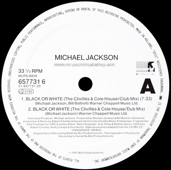 Michael Jackson - Black Or White