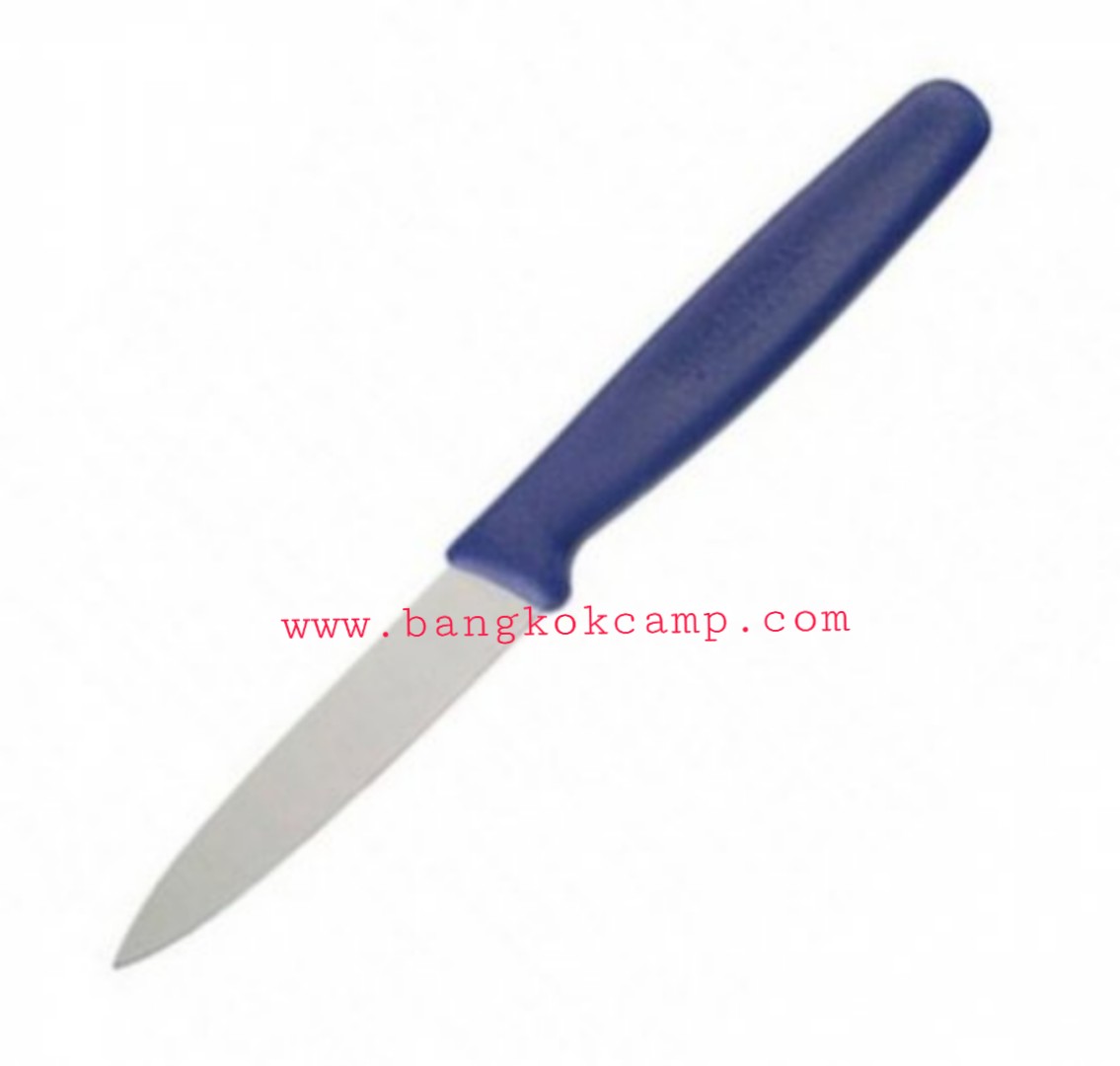 มีดครัว Victorinox Paring Knife 8cm.ใบเรียบ ด้ามสีน้ำเงิน (5.0602)