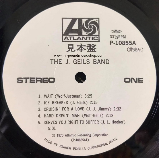 The J. Geils Band - The J. Geils Band