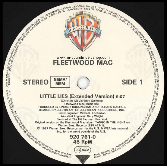 Fleetwood Mac - Little Lies (Extended Version)