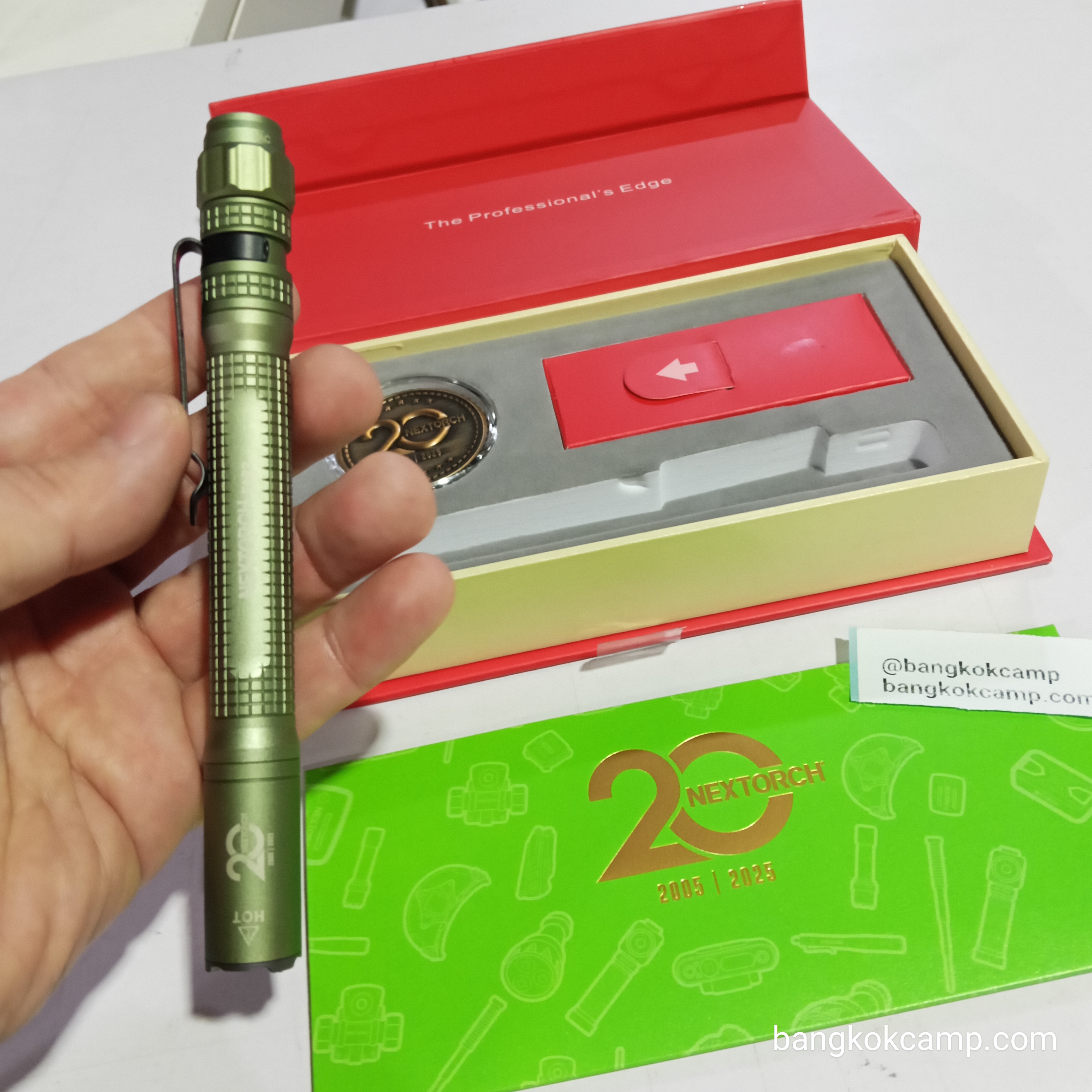 ไฟฉาย NEXTORCH TA22 Tactical Penlight | 20th Anniversary Limited Edition