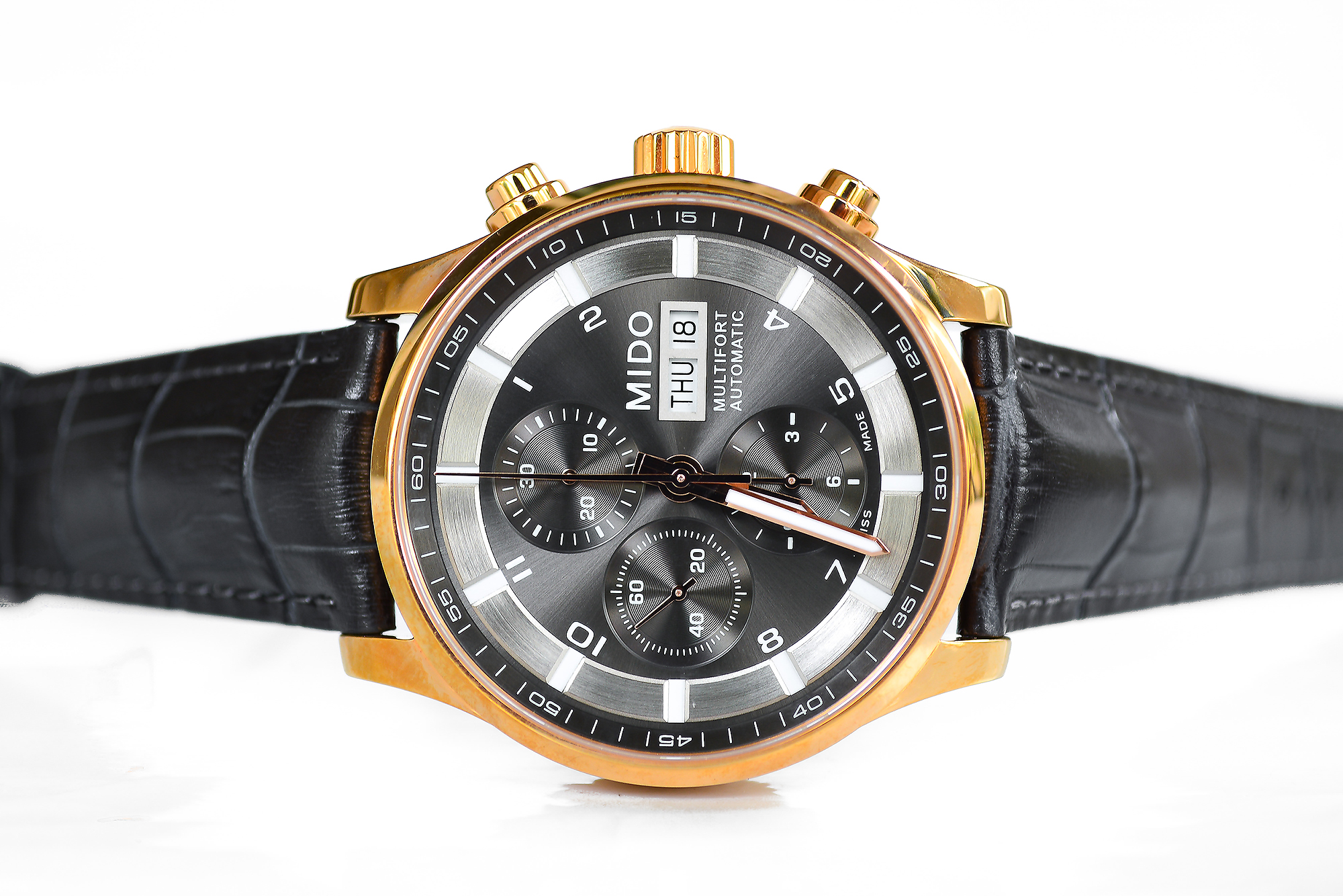 NEW:Mido Multifort Chronograph M005.614.36.062.52 Automatic