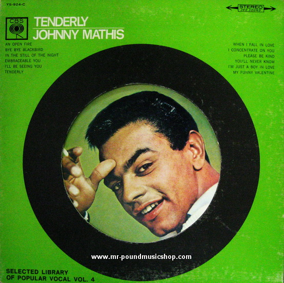 Johnny Mathis - Tenderly / Selected Library Of Popular Vocal Vol.4