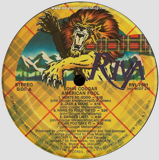 John Cougar - American Fool
