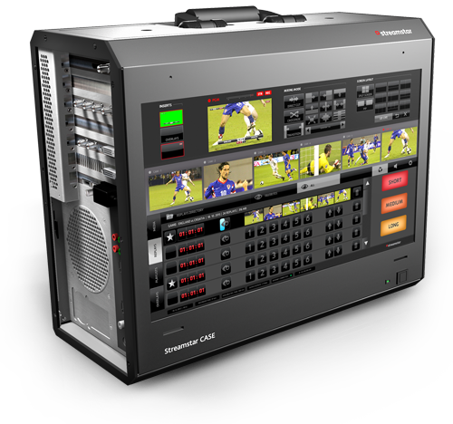Streamstar CASE500 4 Camera multi-camera production and streaming portable studio