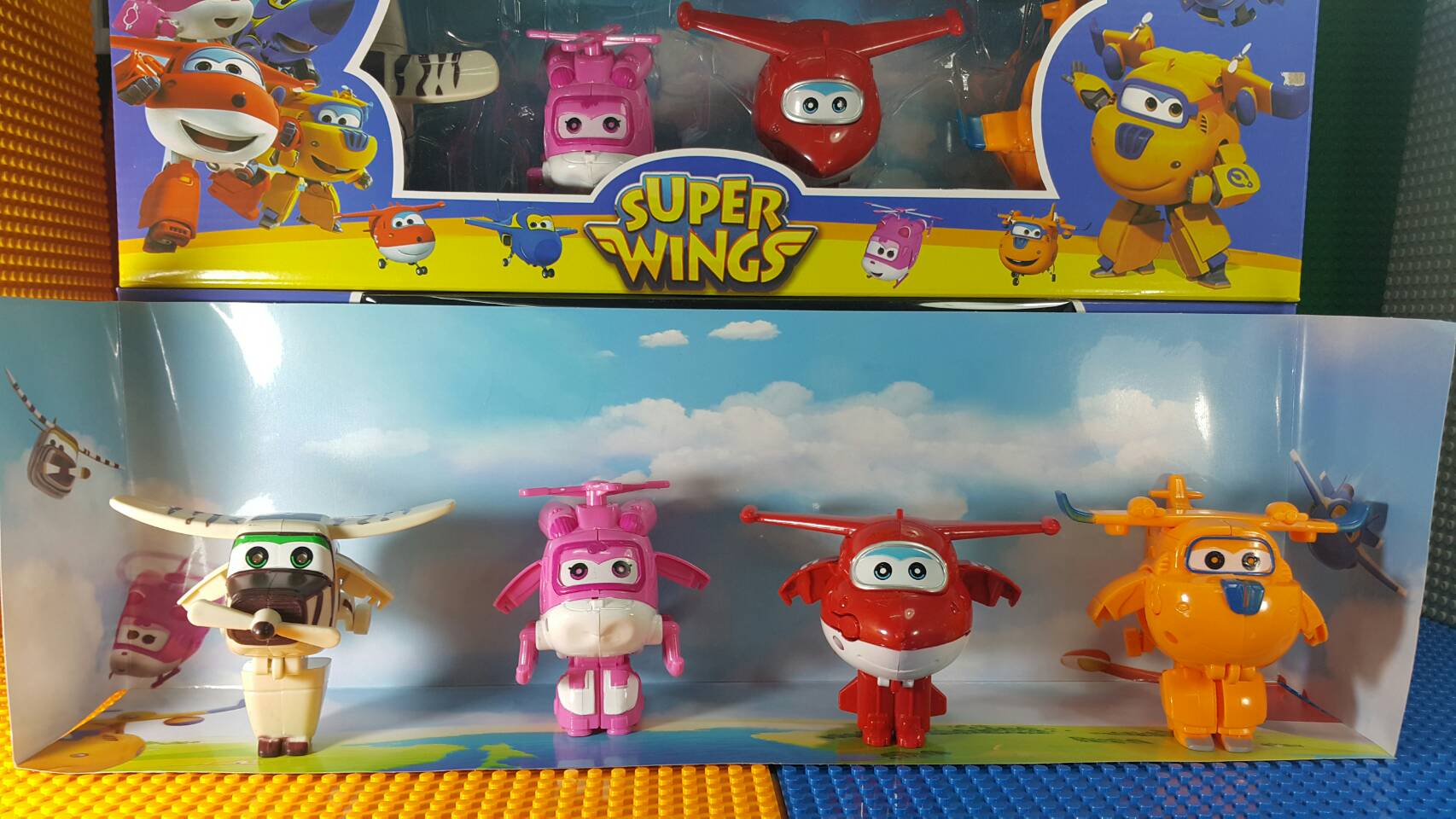 ซุปเปอร์วิง เซท 4 ตัว # ชุด A แปลงร่างได้ NEW - Super Wing Set of 4
