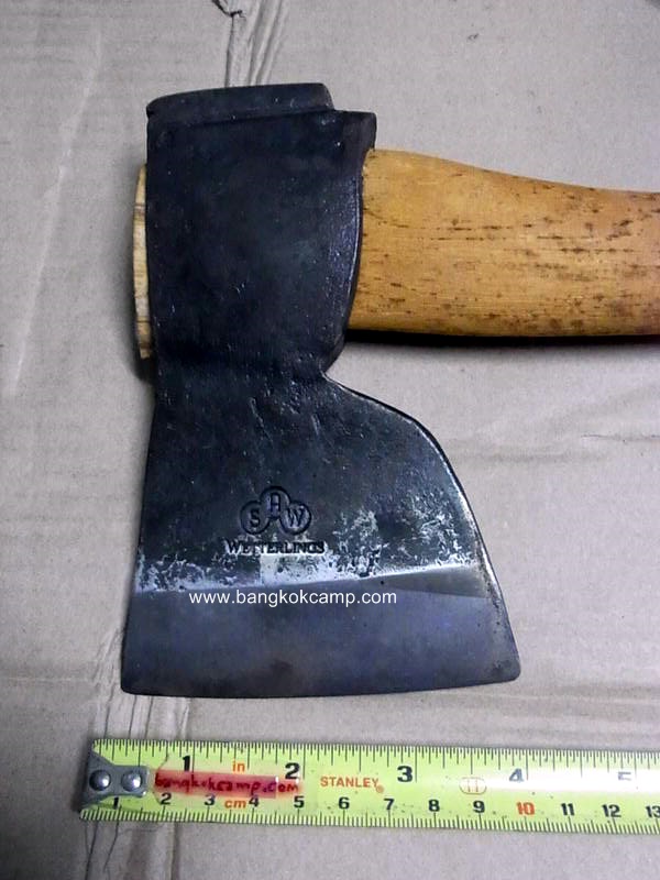 ขวานสวีเดน(Handmade) SWEDISH AXES Wetterlings Made in Sweden ยาว20นิ้ว ใหม่เก่าเก็บ
