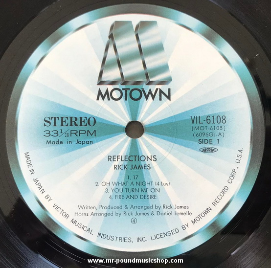 Rick James - Reflections