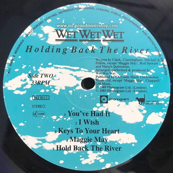 Wet Wet Wet - Holding Back The River