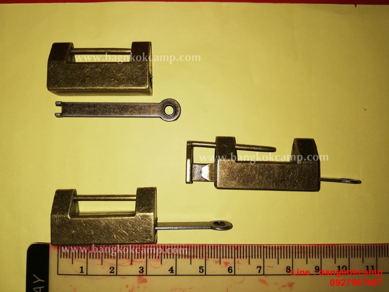 กุญแจทองเหลือง ตัวเล็ก ใช้งานได้จริง