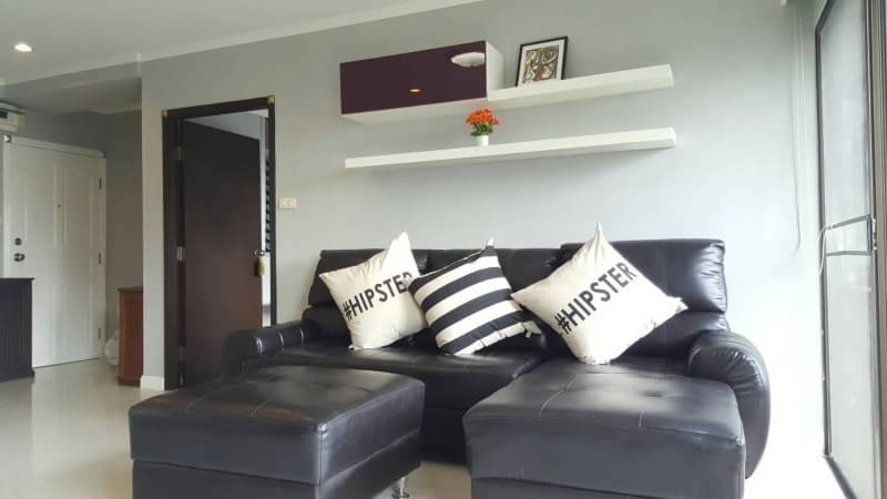 รหัสทรัพย์ 79879 ให้เช่า คอนโด Saranjai Mansion (สราญใจ แมนชั่น) 2 ห้องนอน 2 ห้องน้ำ ชั้น 21 ขนาด 80 ตรม