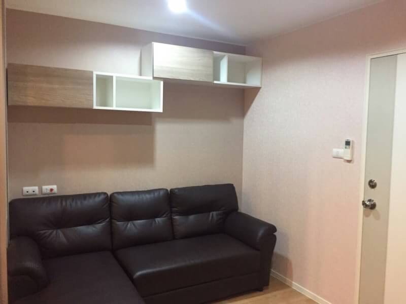 ขายคอนโด Lumpini Ville Onnut 46 (ลุมพินี วิลล์ อ่อนนุช 46) 1ห้องนอน 1ห้องน้ำ ตึกบี ชั้น 8 ขนาด 26.5 ตรม