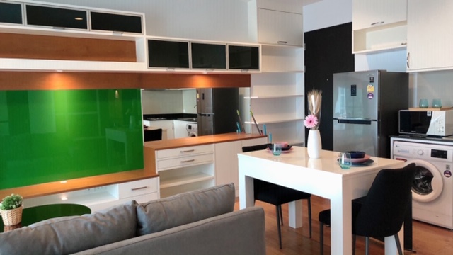 ขาย / ให้เช่าคอนโด Baan Klang Krung Siam - Pathumwan (บ้าน กลาง กรุง สยาม-ปทุมวัน ) 1 ห้องนอน 1 ห้องน้ำ ขนาด 55 ตรม