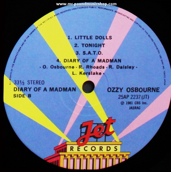 Ozzy Osbourne - Diary Of A Madman