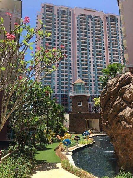 ขายขาดทุนคอนโดวิวทะเลโครงการ Grande Caribbean Condo Resort Pattaya คอนโด แกรนด์ แคริบเบียน รีสอร์ท พัทยาใต้ 1 ห้องนอน 1 ห้องน้ำ 1 ห้องรับแขก ขนาด 36.57 ตรม