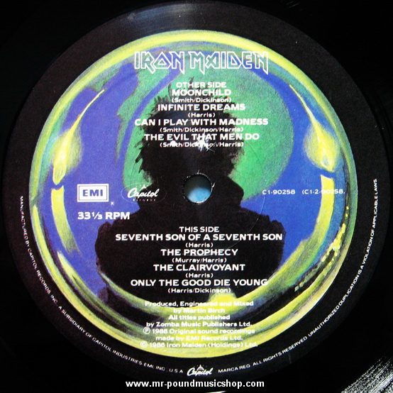 Iron Maiden - Seventh Son of A Seventh Son