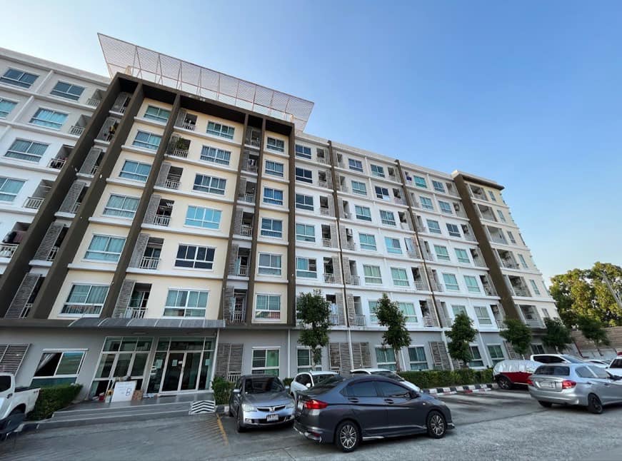 ให้เช่า / ขายคอนโด the kith sukhumvit 113 วัดด่าน 1 ห้องนอน ขนาด 28.5 ตึก C ห้อง 334/148 ชั้น 6 อาคาร 7 ชั้น อยู่ชั้น 6 ดีที่สุดในโครงการ